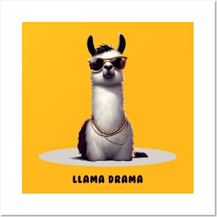 Llama Drama Posters and Art